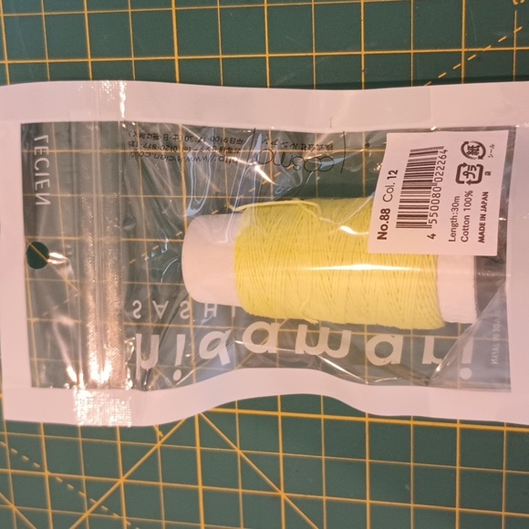 20 Hidamari SASHIKO Thread Spools Solid Colorway Lecien Cosmo - Picture 8 of 10